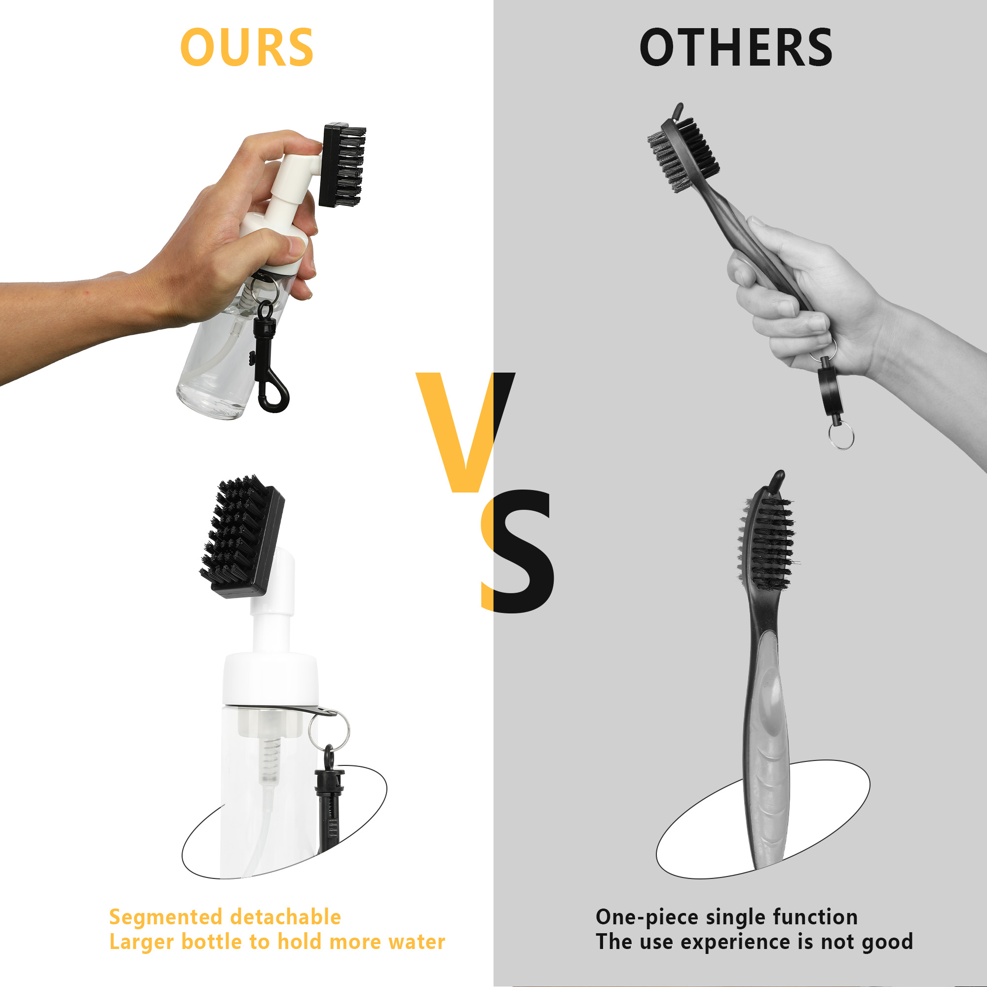 Golf Club Cleaner Brush Spray  – обзор и цена Golf Equipment Rental
