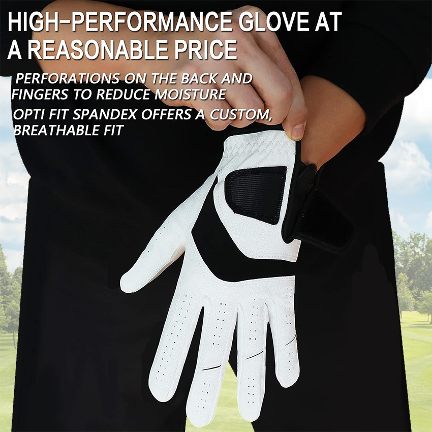 5 Pcs Golf Gloves Men Leather  – обзор и цена Golf Equipment Rental